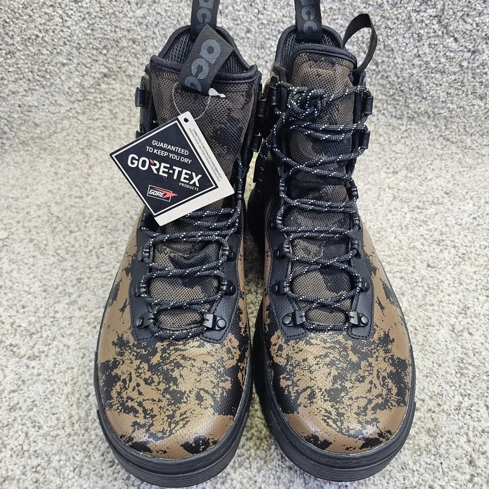 NEW Nike ACG Zoom Gaiadome GORE-TEX Men's Size 11 Black Brown IB2328-200‎ Camo